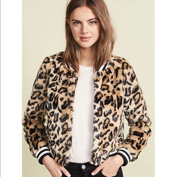 bb dakota leopard jacket